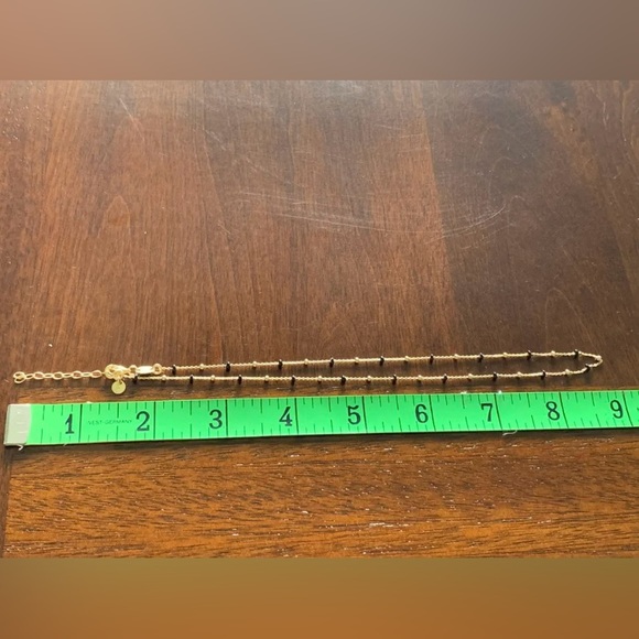 Enamel and gold choker necklace - Picture 4 of 4